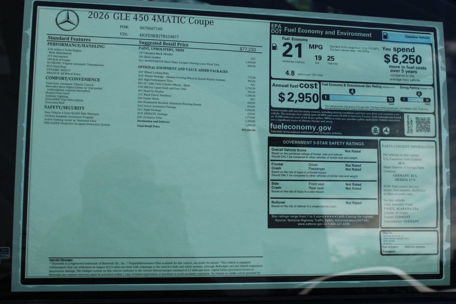 2026 Mercedes-Benz GLE Coupe GLE450 - Photo 39