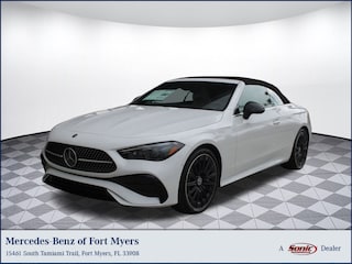 2026 Mercedes-Benz CLE 450 4MATIC Convertible Manufaktur Moonlight White Metallic