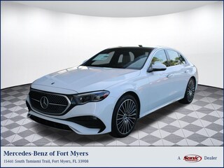 2026 Mercedes-Benz E-Class Sedan Manufaktur Moonlight White Metallic