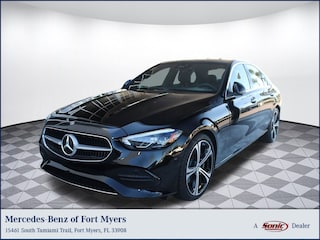 2025 Mercedes-Benz C-Class C 300 Sedan Black