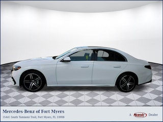 2025 Mercedes-Benz E-Class E 350 4MATIC Sedan Polar White