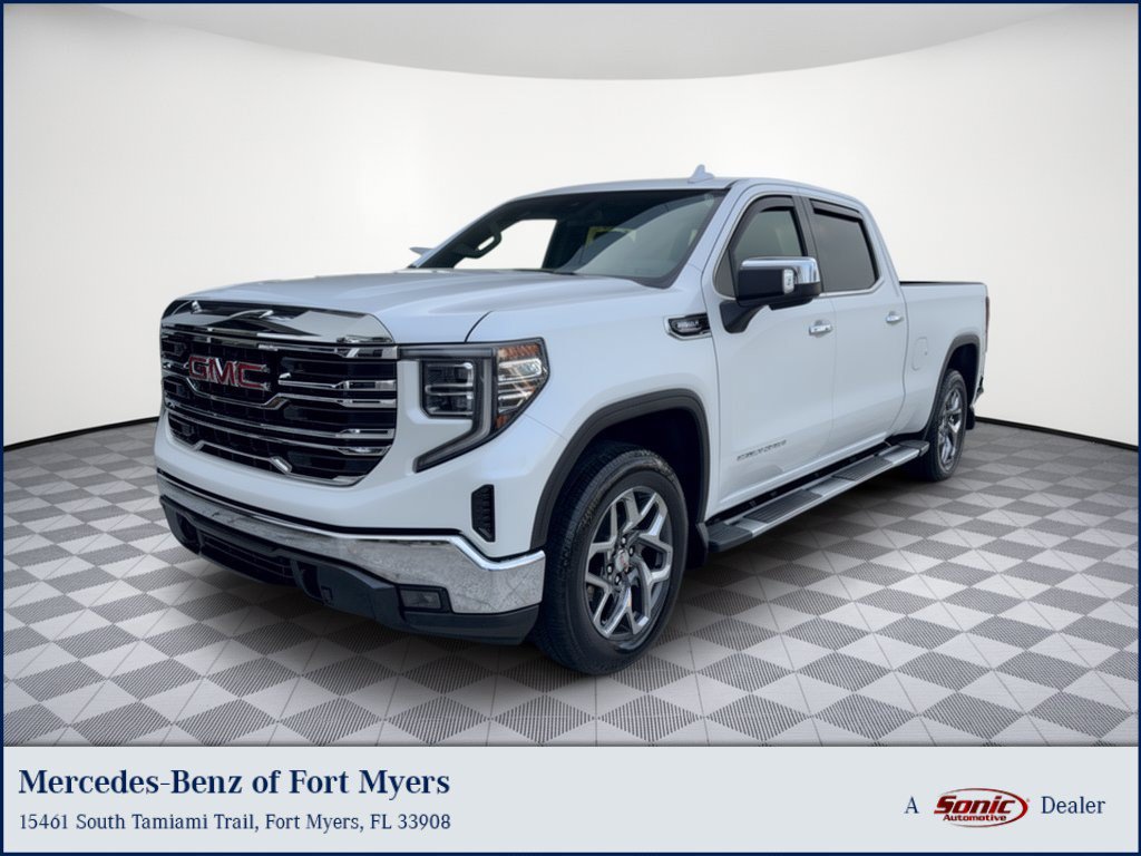 Used 2022 GMC Sierra 1500 SLT Truck Crew Cab for sale in Fort Myers