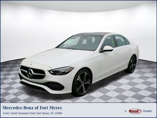 2025 Mercedes-Benz C-Class C 300 Sedan Polar White