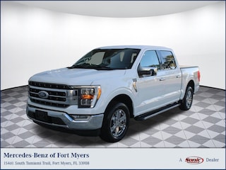 Used 2021 Ford F-150 LARIAT Truck SuperCrew Cab for sale in Fort Myers, FL
