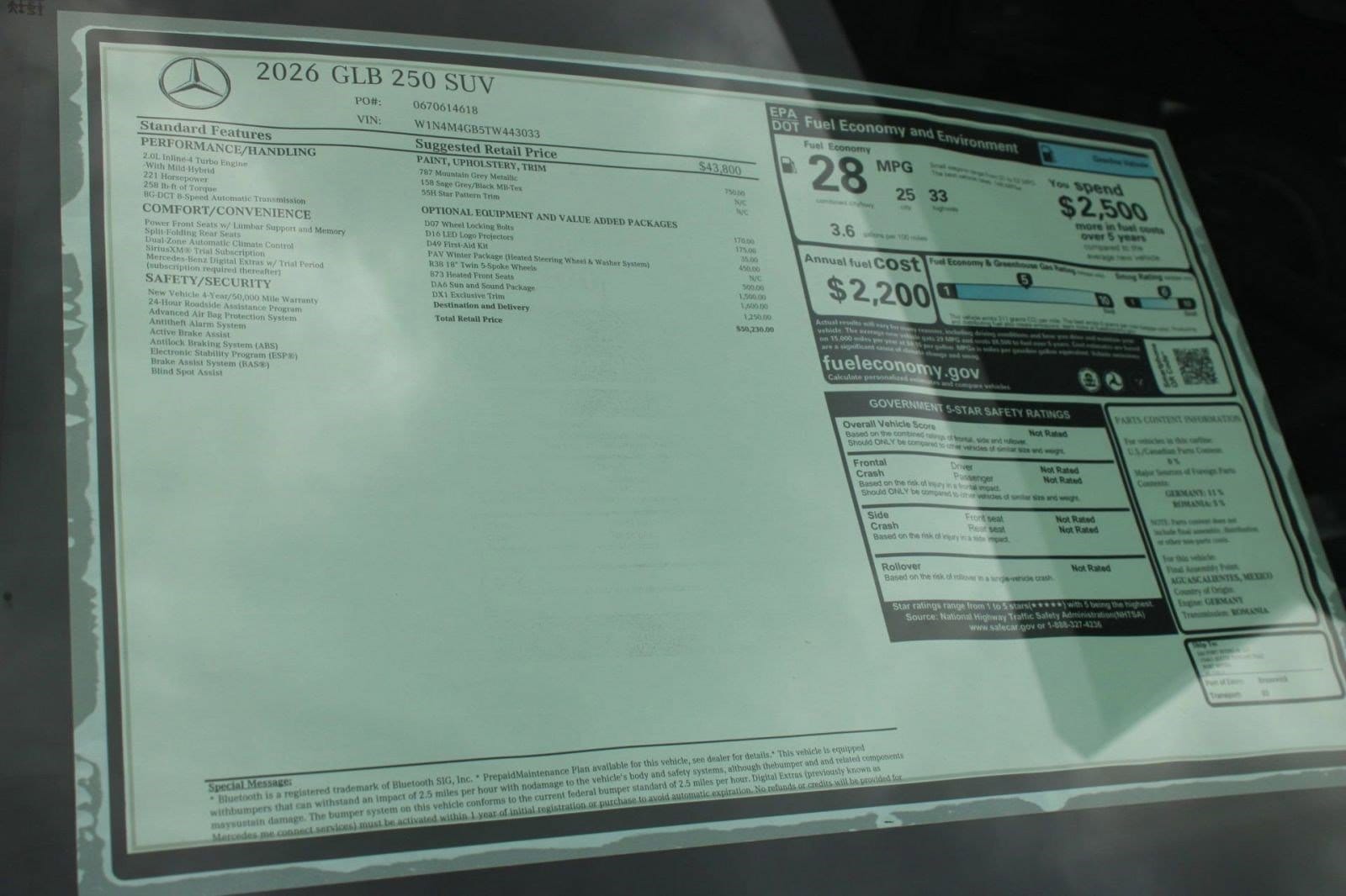 2026 Mercedes-Benz GLB GLB 250 - Photo 34