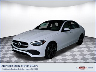2025 Mercedes-Benz C-Class C 300 Sedan Polar White