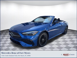 2026 Mercedes-Benz CLE 450 4MATIC Convertible Starling Blue Metallic