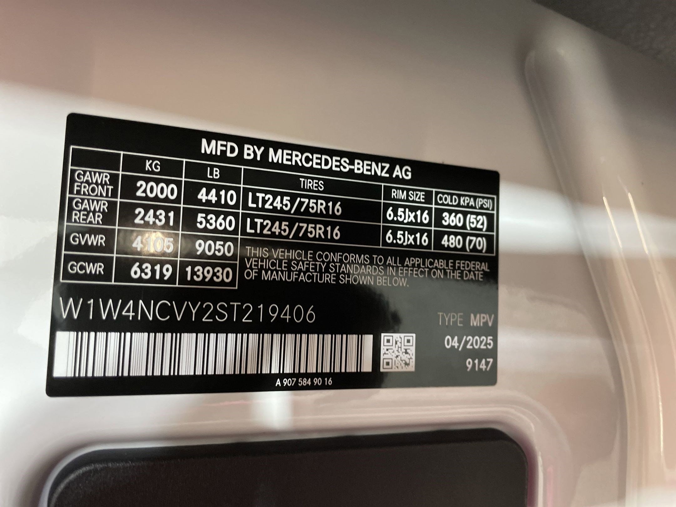 2025 Mercedes-Benz Sprinter Cargo Van Base - Photo 16