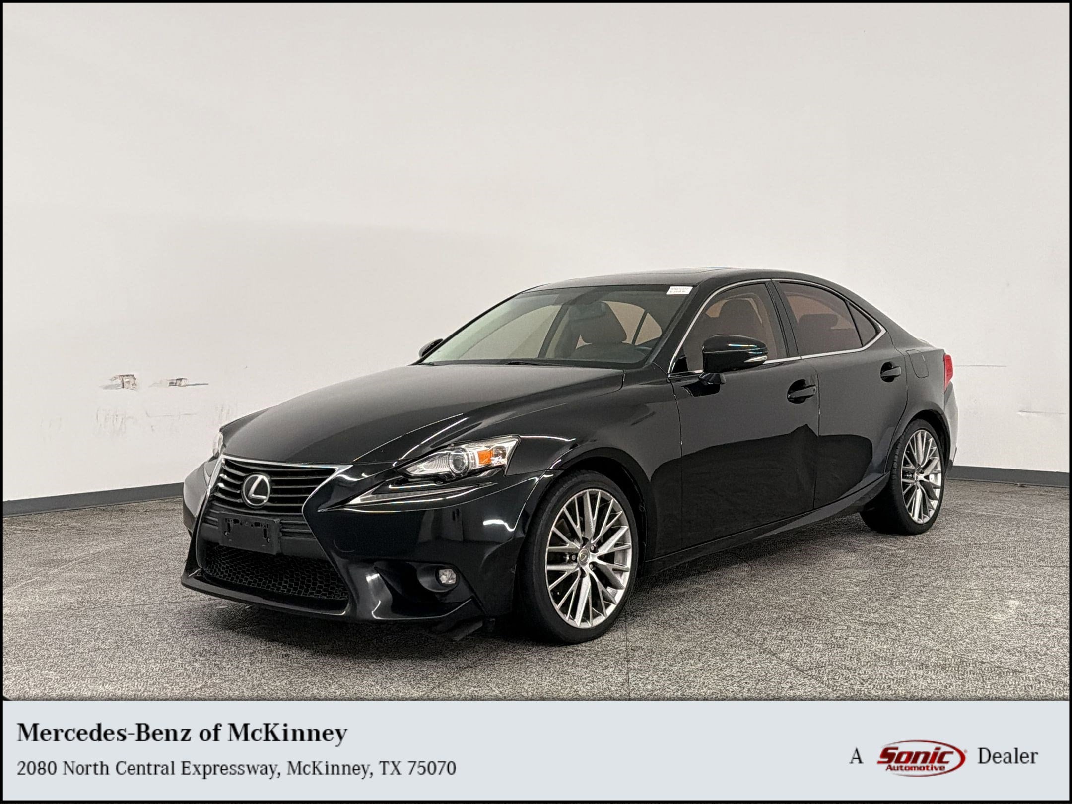 Used 2015 Lexus IS 250 with VIN JTHBF1D2XF5071077 for sale in Mckinney, TX