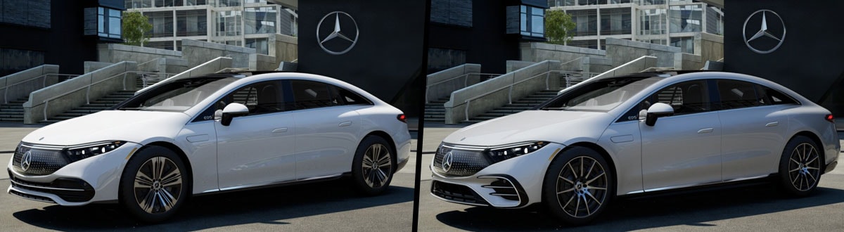 2023 EQS 450 4MATIC® Sedan vs 2023 EQS 580 4MATIC® Sedan