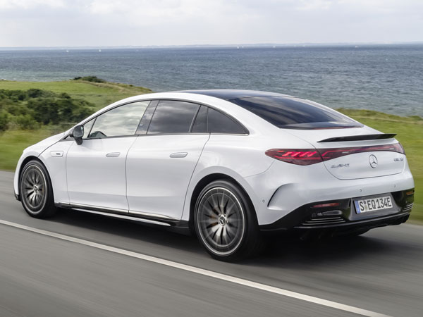 2023 AMG® EQE Rear Angle