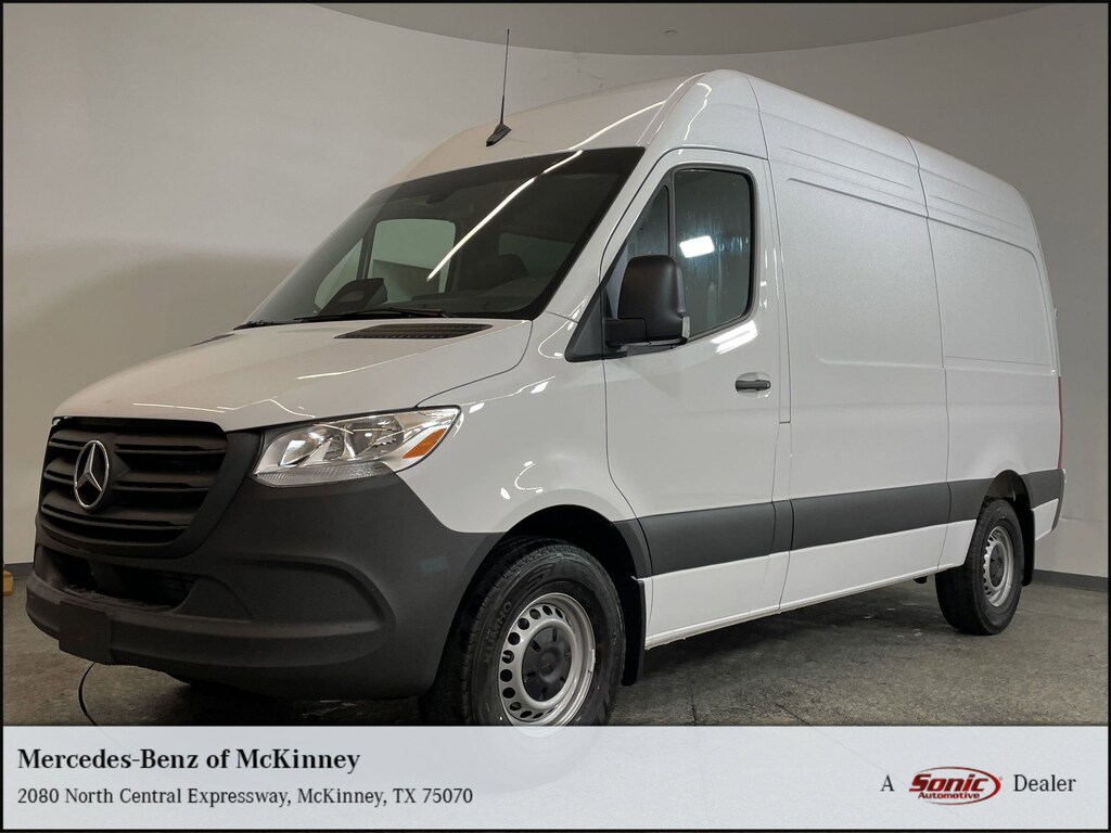 New 2025 Mercedes-Benz Sprinter 2500 Standard Roof 4-Cyl Diesel HO Van Crew Van