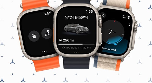 Mercedes-Benz Introduces New App for Apple Watch
