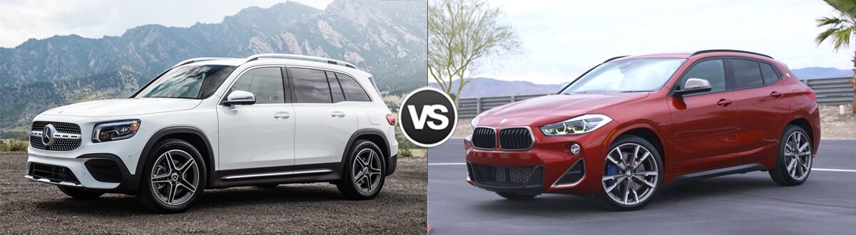 2020 Mercedes-Benz GLB vs 2020 BMW X2