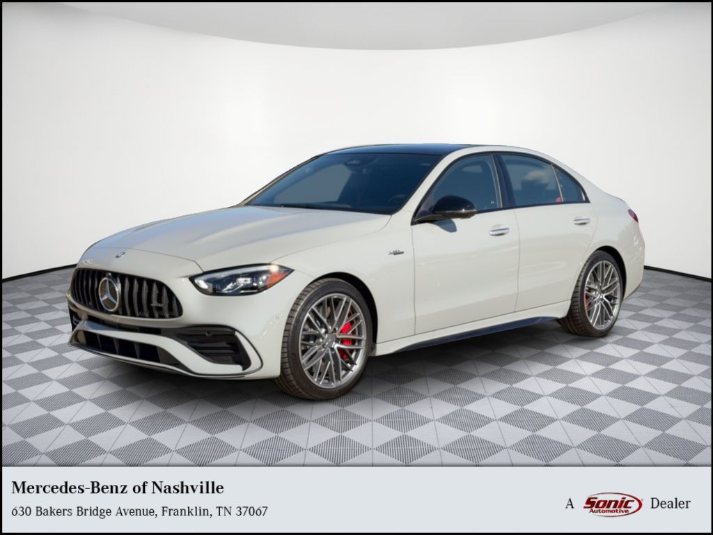 New 2026 Mercedes-Benz C-Class AMG C 43 Sedan