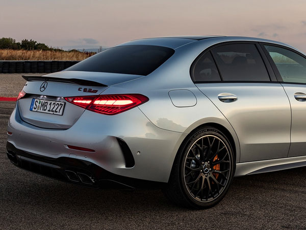 2024 Mercedes-AMG C 63 S E PERFORMANCE Rear Angle
