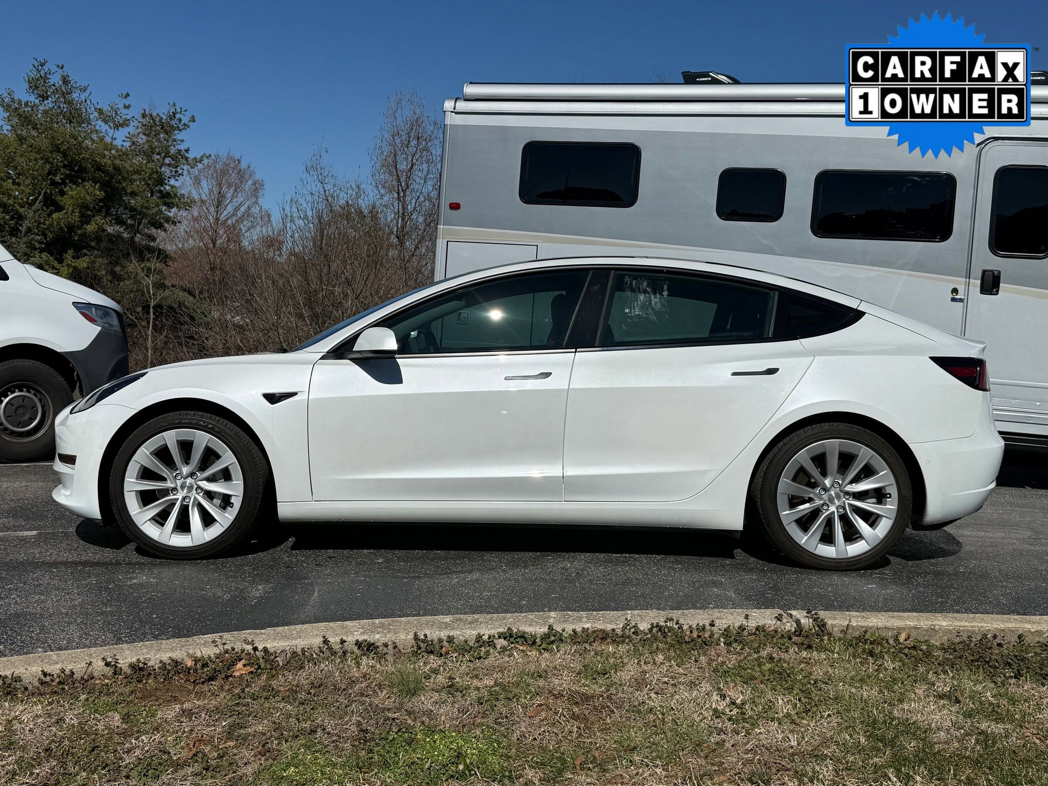 Used 2022 Tesla Model 3 Base with VIN 5YJ3E1EA4NF374514 for sale in Franklin, TN