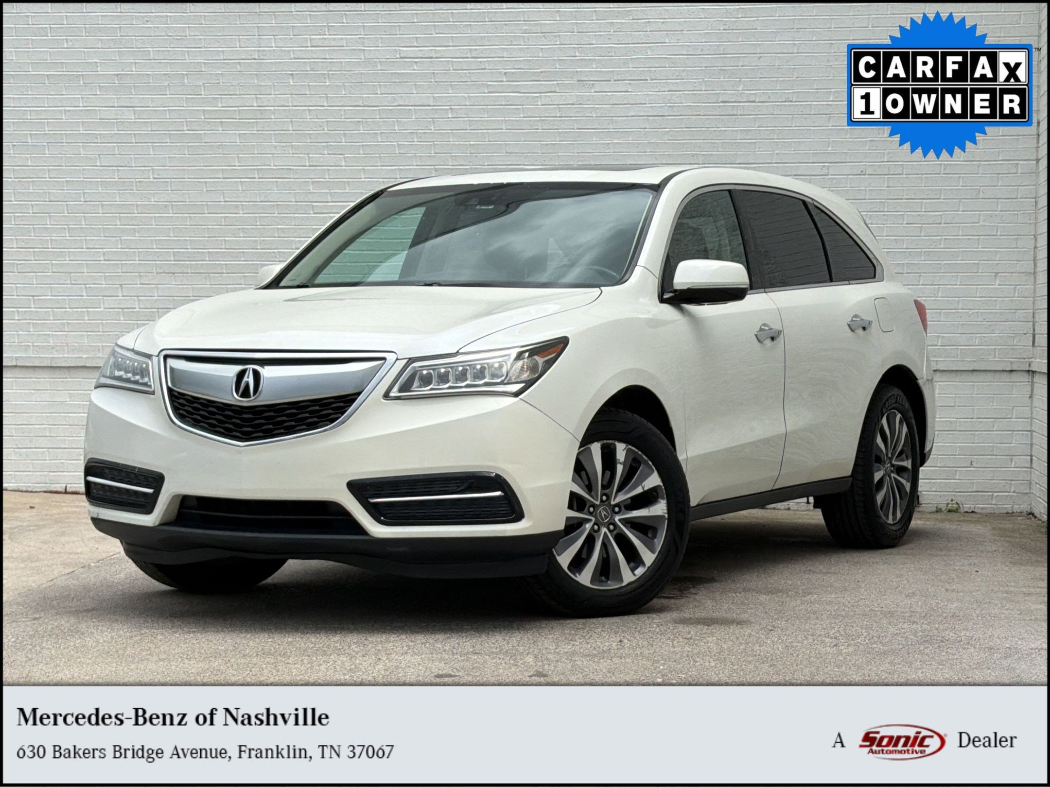 2015 Acura MDX w/Technology Package's photo