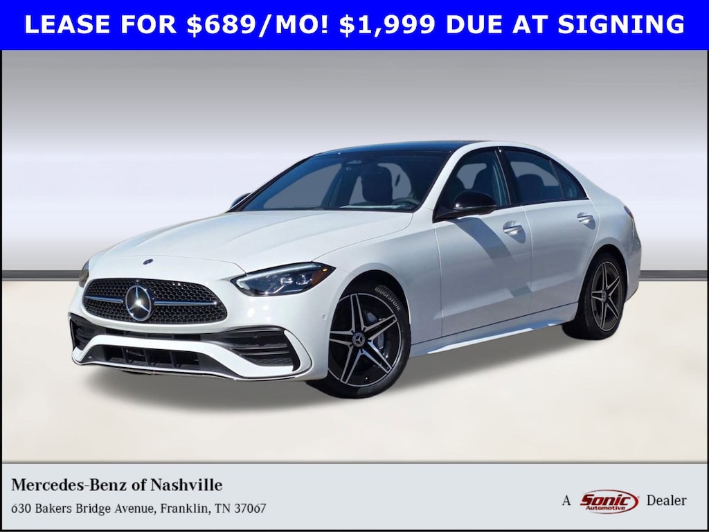 New 2025 Mercedes-Benz C-Class C 300 4MATIC Sedan