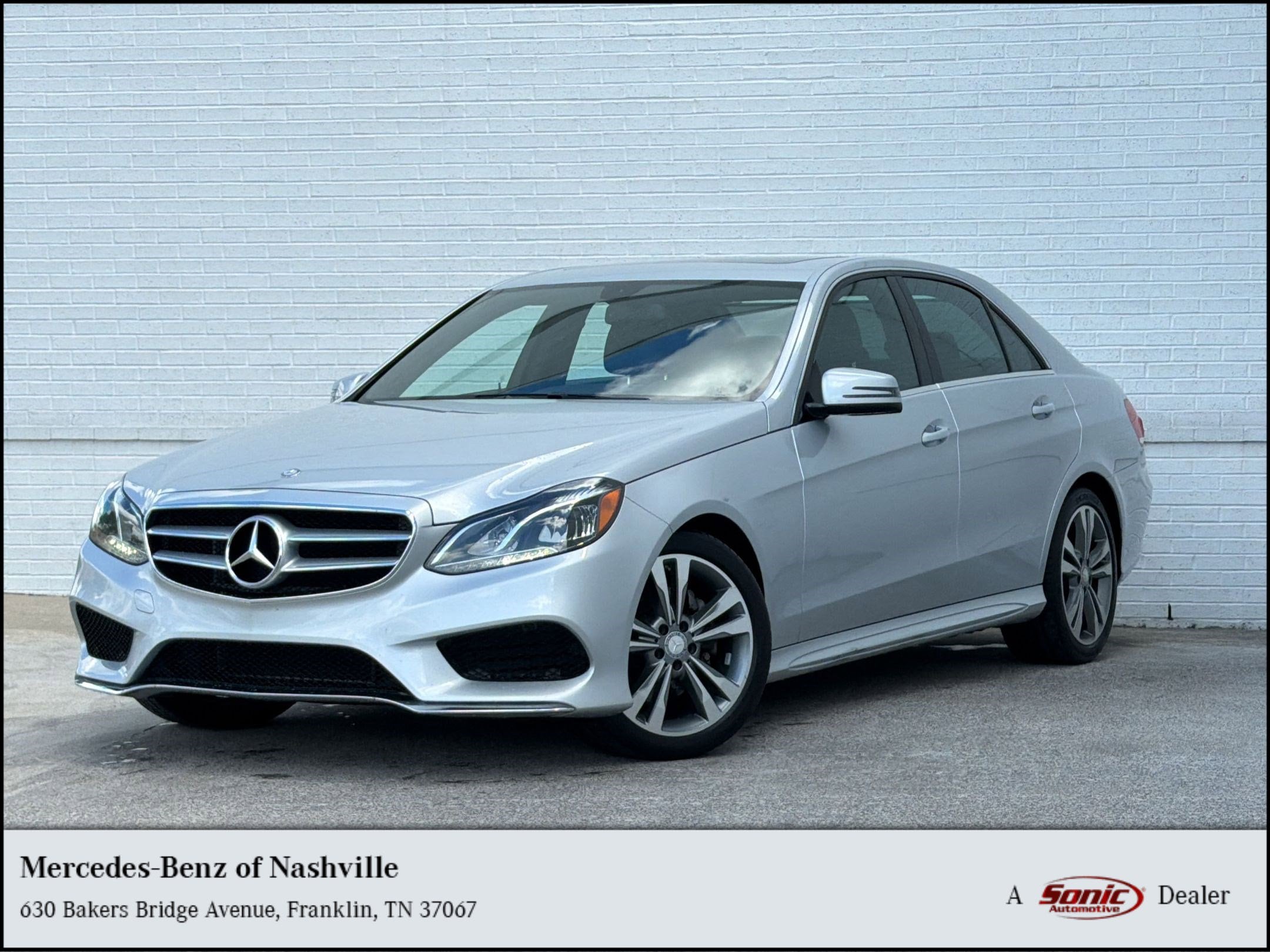 2014 Mercedes-Benz E-Class Sedan 