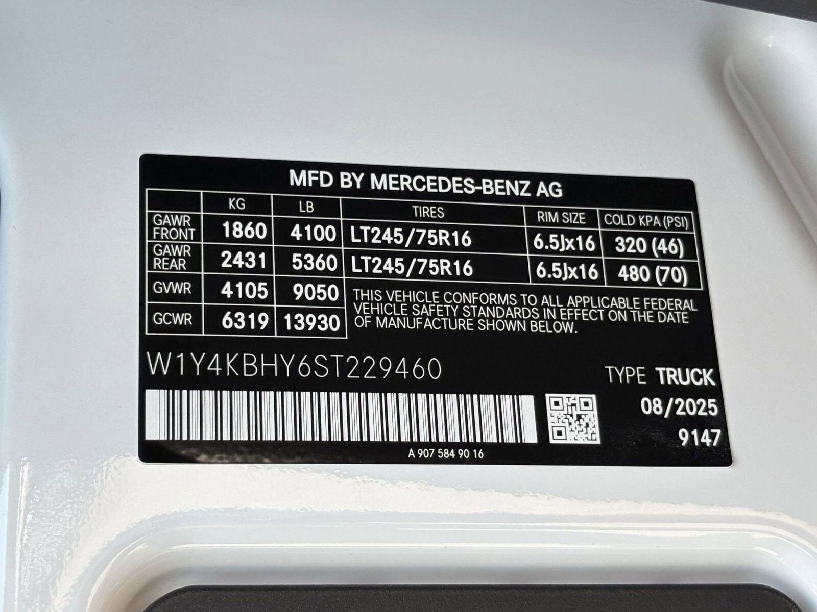 2025 Mercedes-Benz Sprinter Cargo Van Base - Photo 21