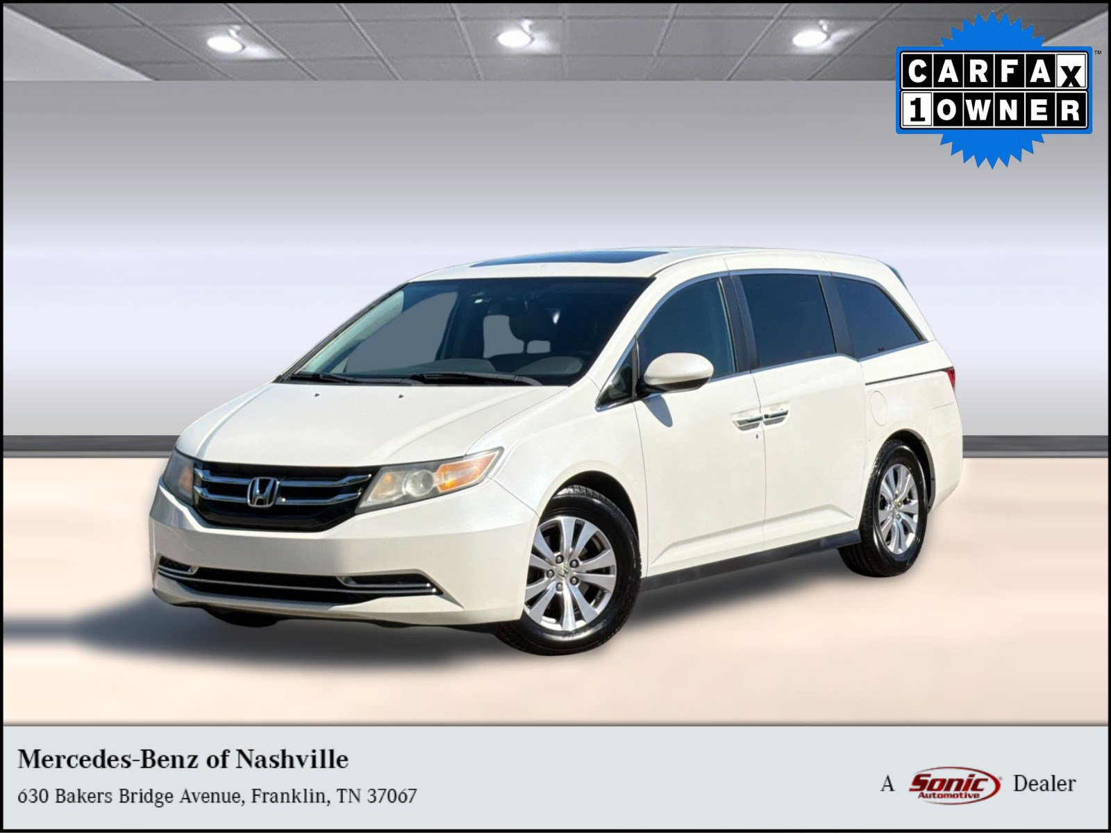 2015 Honda Odyssey EX-L with DVD Rear Entertainment System's photo