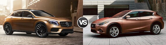 Compare 18 Mercedes Benz Gla Vs Infiniti Qx30 Franklin Tn