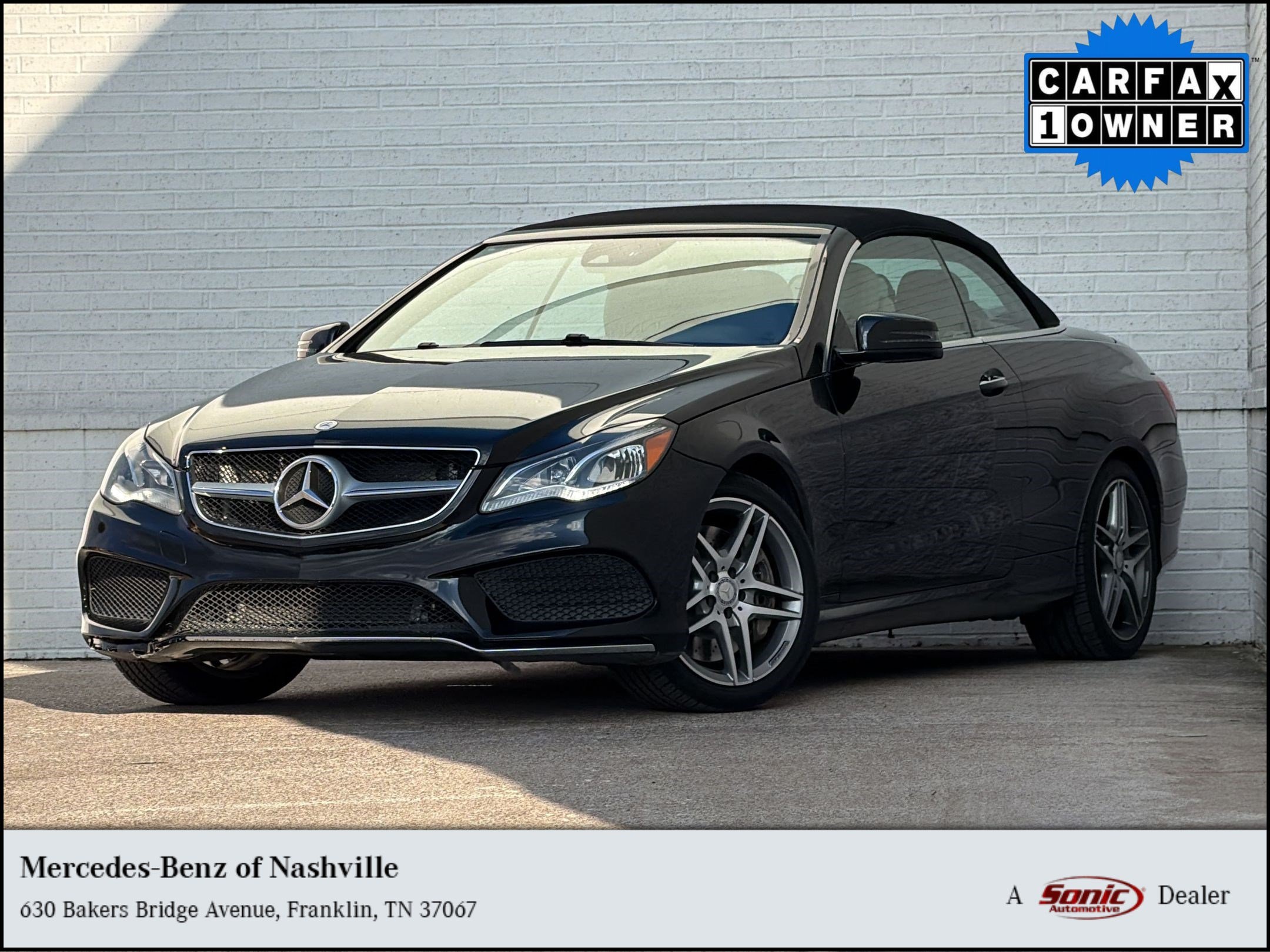 2014 Mercedes-Benz E-Class Cabriolet 