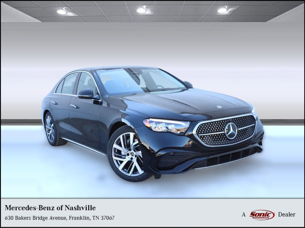 New 2025 Mercedes-Benz E-Class E 350 Sedan