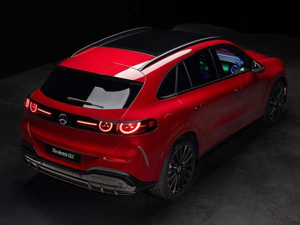 2027 Mercedes-Benz GLC with EQ Technology Rear Angle