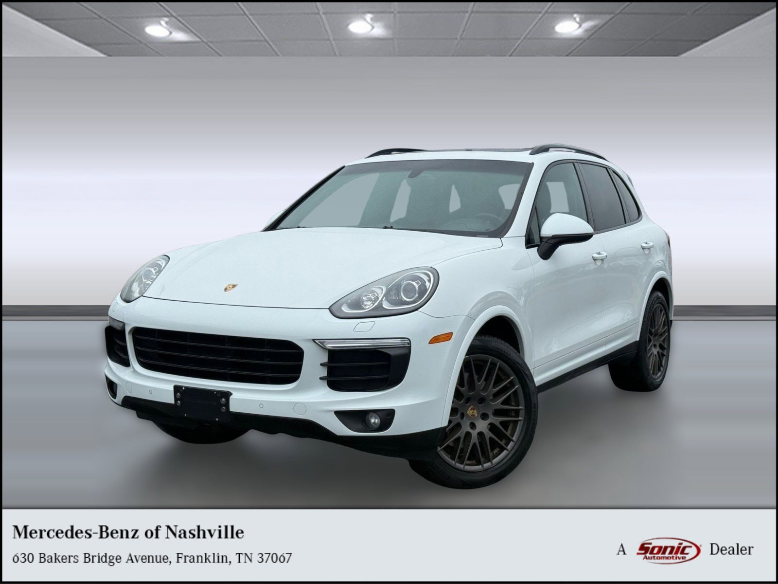 2017 Porsche Cayenne Platinum Edition's photo