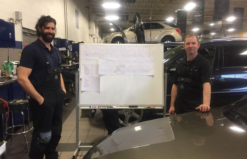 Mercedes-Benz of Nashville Certified CDT Technicians