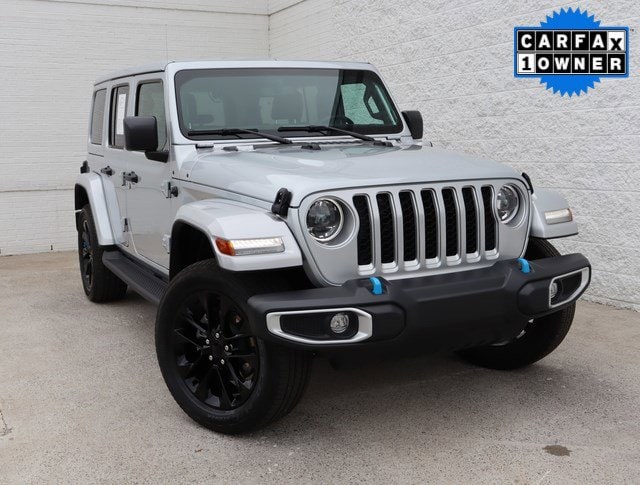 Used 2023 Jeep Wrangler 4xe Sahara 4XE with VIN 1C4JJXP69PW515025 for sale in Franklin, TN