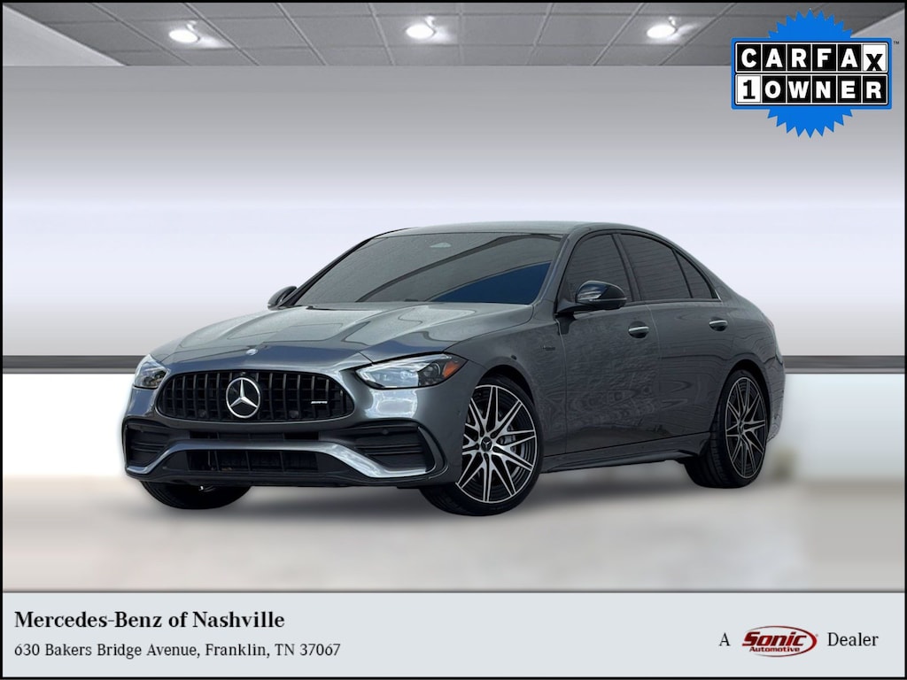 Certified 2025 Mercedes-Benz C-Class AMG® C 43 Sedan