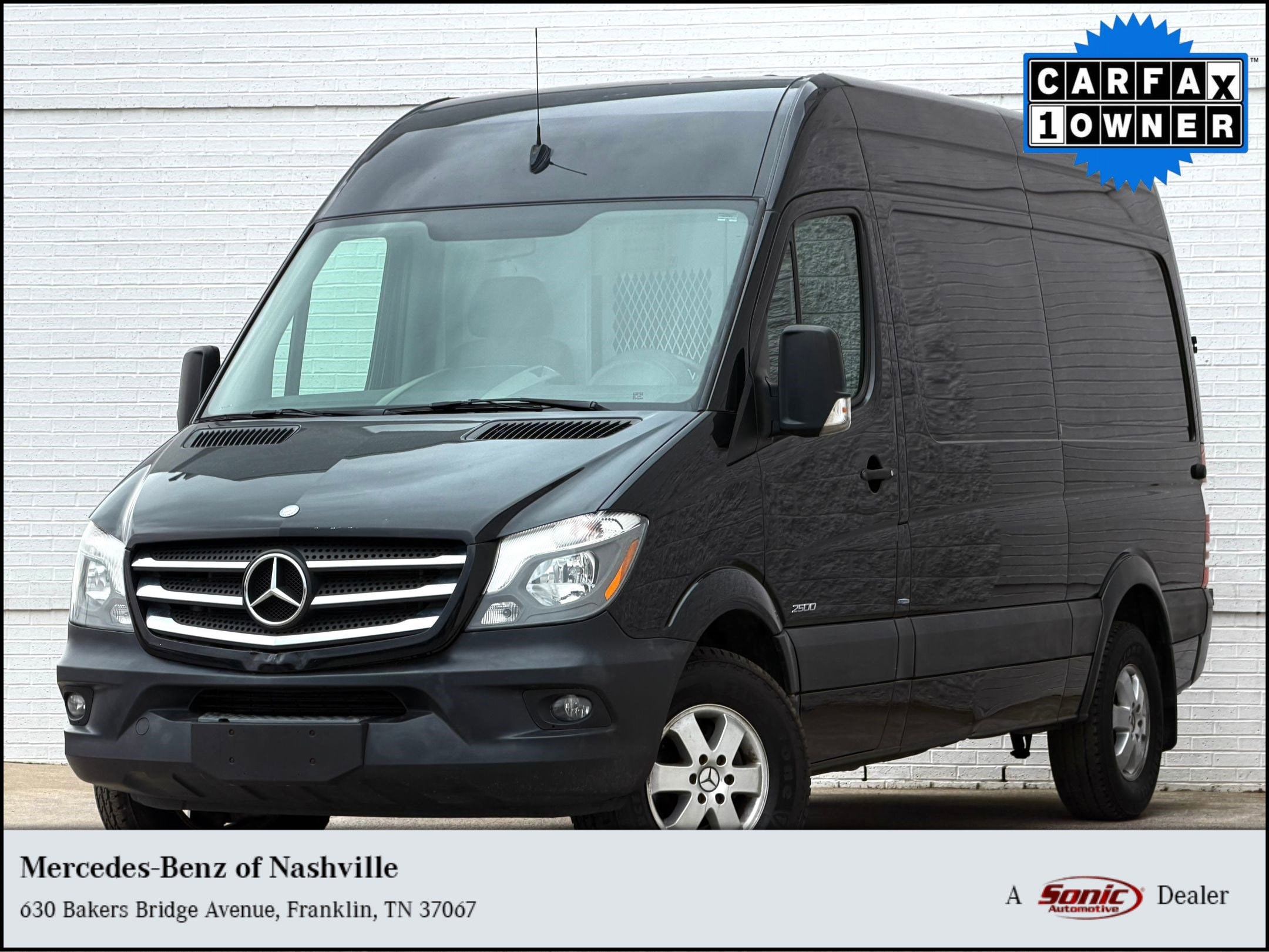 2015 Mercedes-Benz Sprinter Cargo Van Base