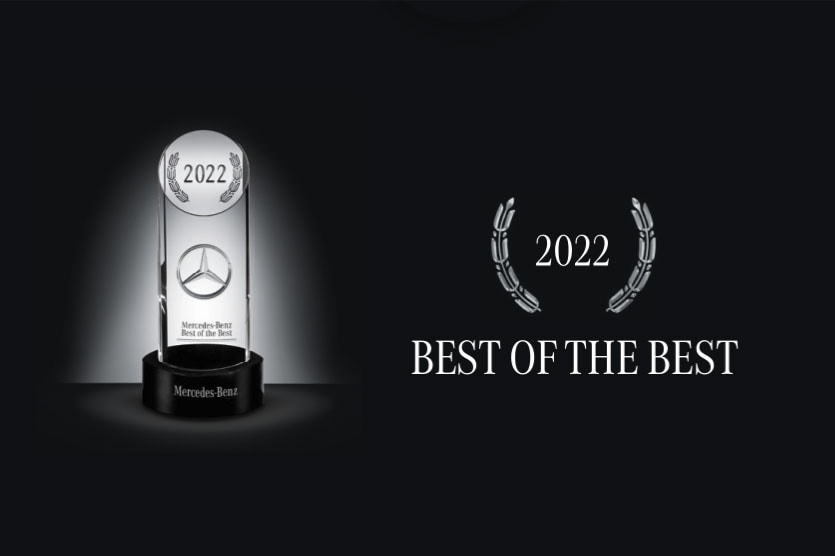 2022 Best of the Best Mercedes-Benz Dealership Award