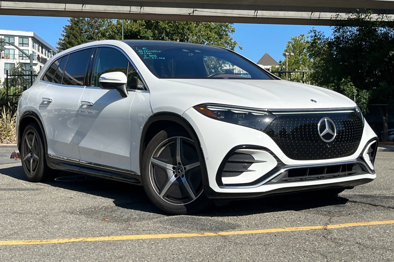 Certified 2023 Mercedes-Benz EQS SUV Base with VIN 4JGDM4EBXPA014544 for sale in Walnut Creek, CA