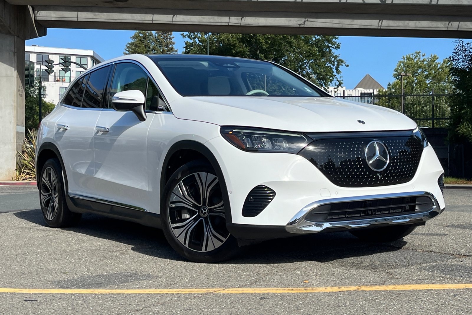 Certified 2023 Mercedes-Benz EQE SUV Base with VIN 4JGGM1CB9PA008944 for sale in Charlotte, NC