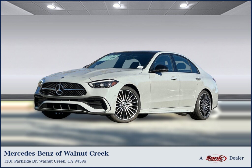 New 2025 Mercedes-Benz C-Class C 300 4MATIC Sedan
