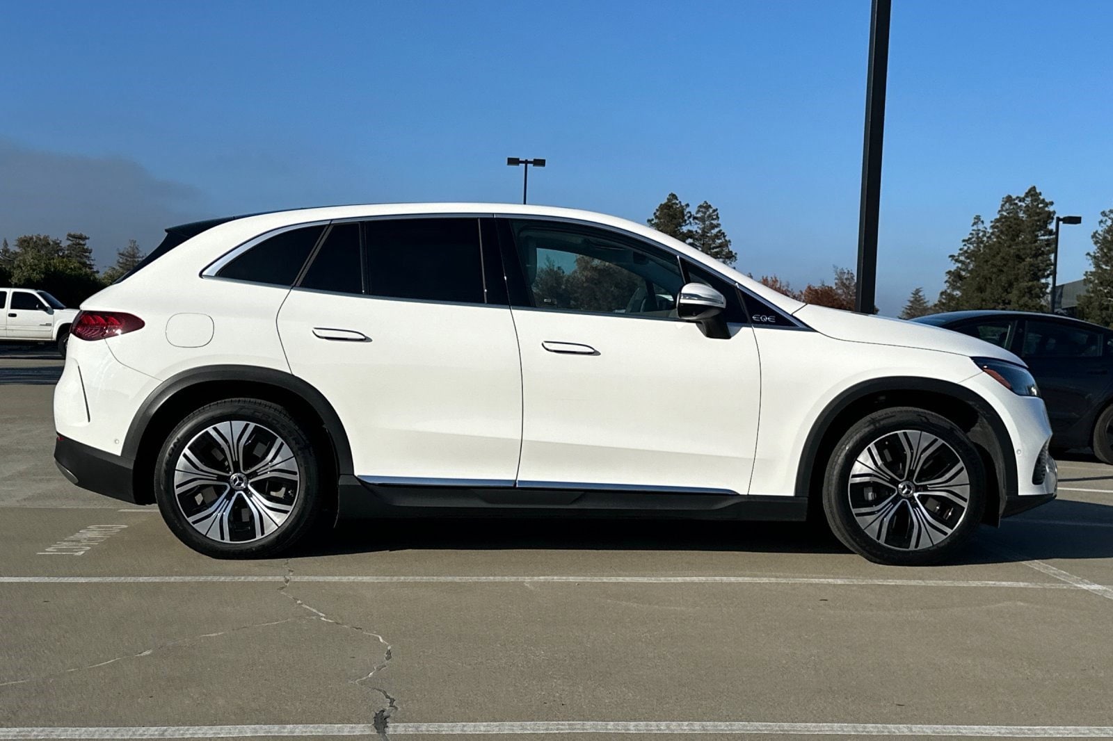 Certified 2023 Mercedes-Benz EQE SUV Base with VIN 4JGGM1CB5PA008827 for sale in Walnut Creek, CA