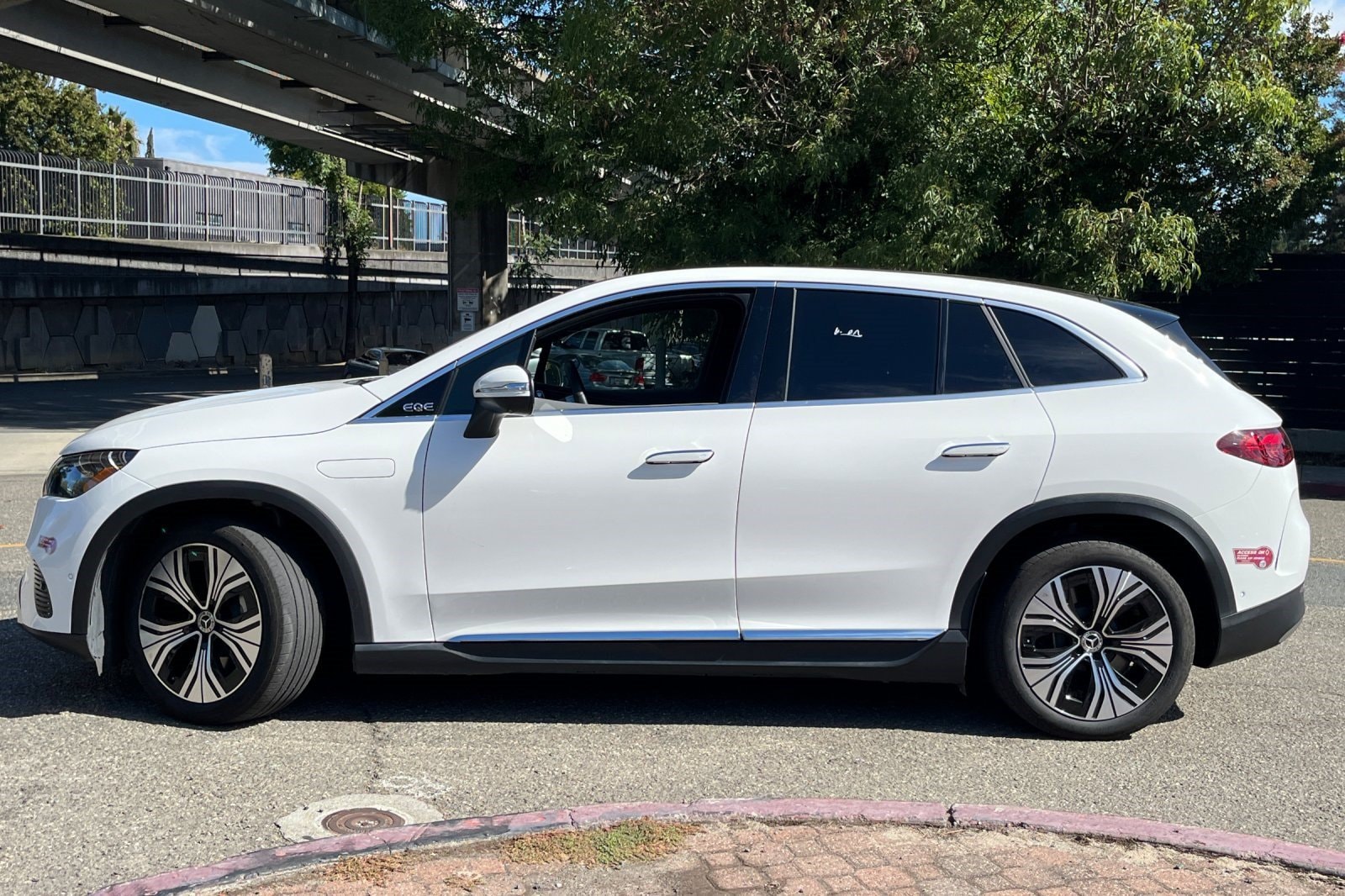 Certified 2024 Mercedes-Benz EQE SUV Base with VIN 4JGGM2BB7RA045548 for sale in Walnut Creek, CA
