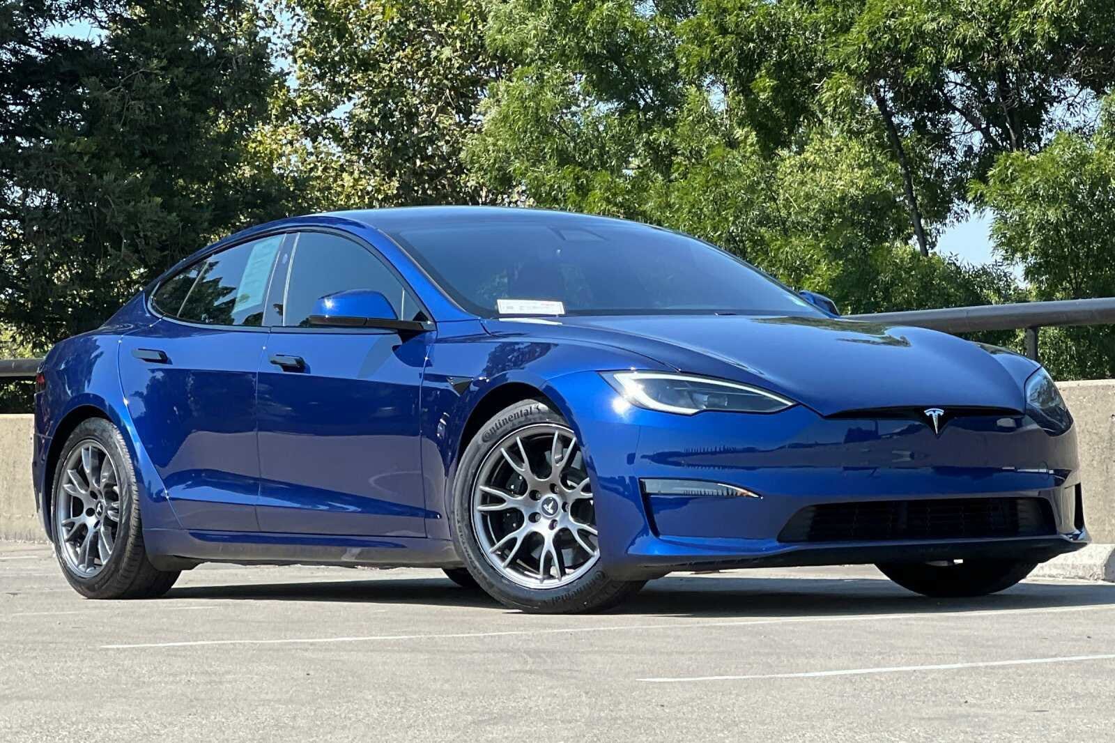 Used 2022 Tesla Model S Plaid with VIN 5YJSA1E63NF477930 for sale in Walnut Creek, CA