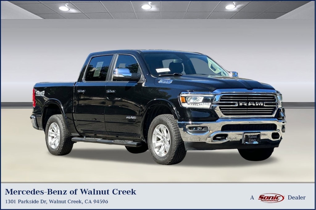 Used 2019 Ram 1500 Laramie 4x4 Crew Cab 5'7" Box Truck Crew Cab