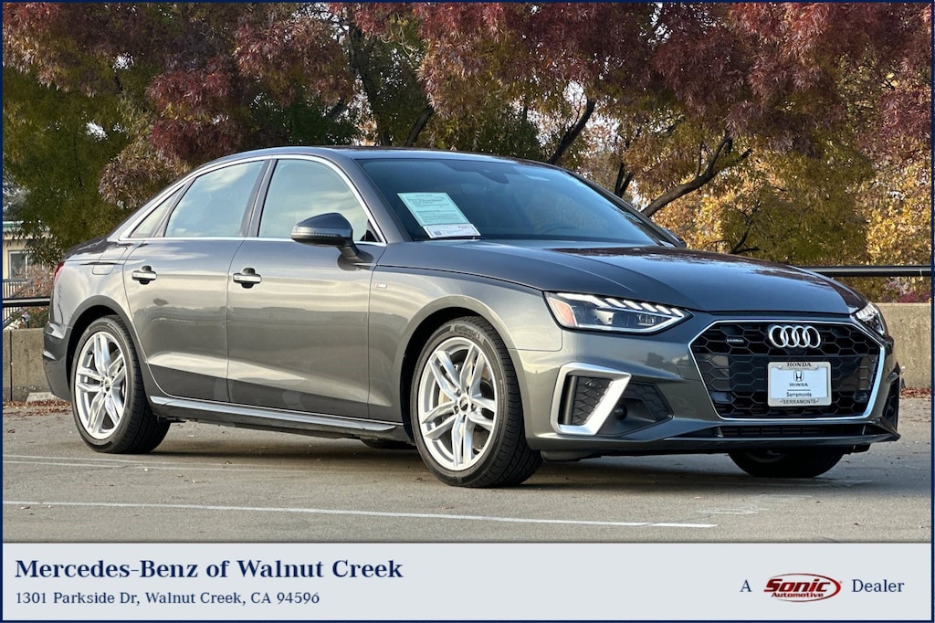 Used 2022 Audi A4 Sedan S line Premium Plus 45 TFSI quattro Sedan