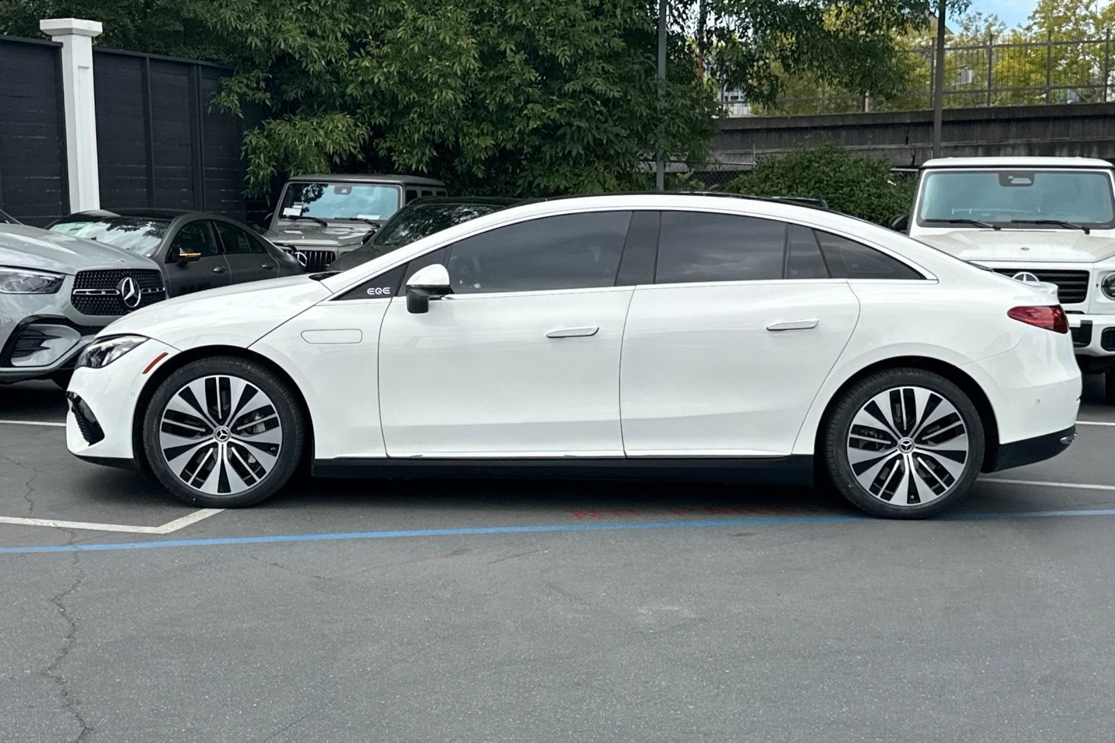 Certified 2024 Mercedes-Benz EQE Base with VIN W1KEG1CB2RF046241 for sale in Walnut Creek, CA