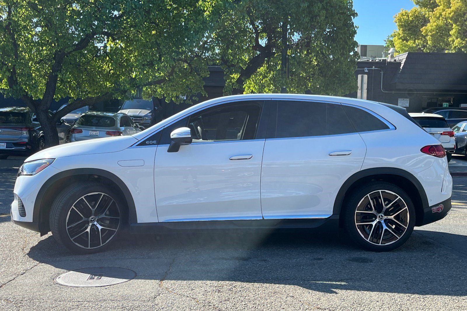 Certified 2023 Mercedes-Benz EQE SUV Base with VIN 4JGGM1CBXPA025350 for sale in Walnut Creek, CA