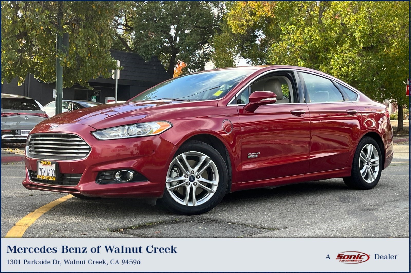 2015 Ford Fusion Energi Titanium's photo