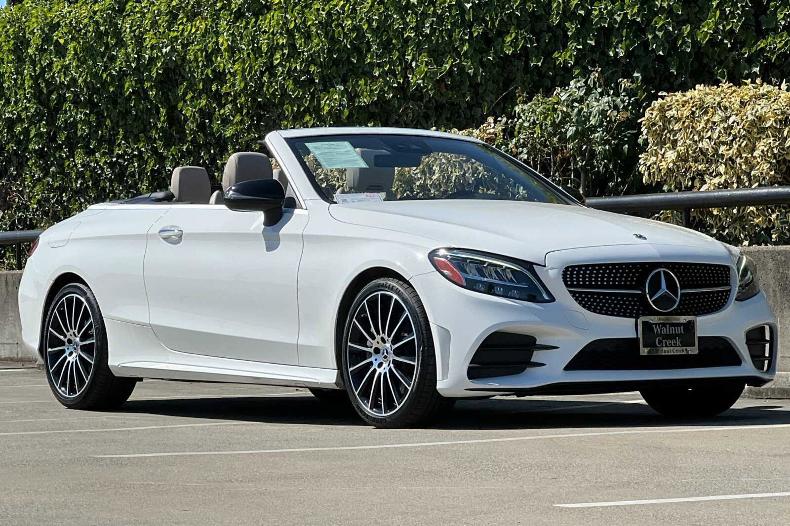 Certified 2022 Mercedes-Benz C-Class Cabriolet C 300 with VIN W1KWK8DB0NG112638 for sale in Walnut Creek, CA