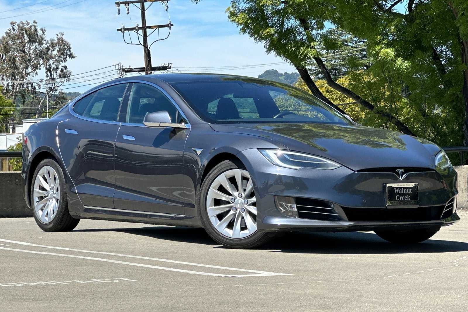Used 2018 Tesla Model S 75D with VIN 5YJSA1E22JF264393 for sale in Walnut Creek, CA