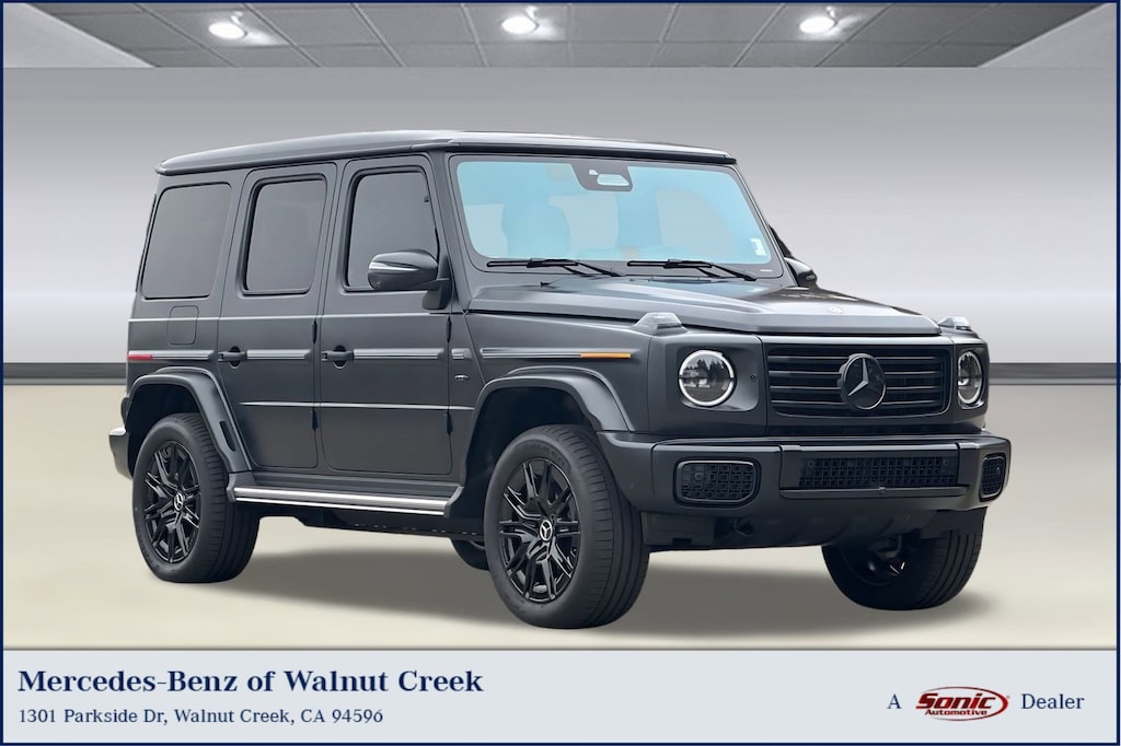 Certified 2025 Mercedes-Benz G-Class G 580e SUV SUV